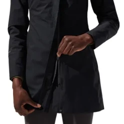 Berghaus Omeara Long Shell naisten takki, musta