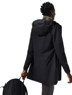 Berghaus Omeara Long Shell naisten takki, musta