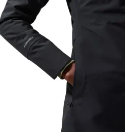 Berghaus Omeara Long Shell naisten takki, musta