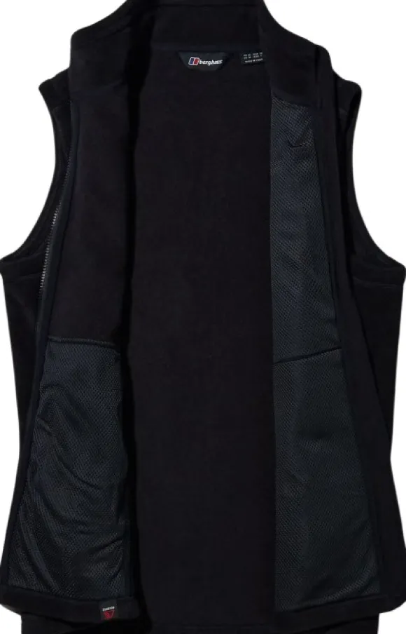 Berghaus Prism Polartec InterActive fleeceliivi, musta