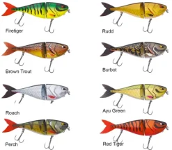 Berkley Zilla Jointed Glider -viehe, 135 mm