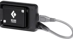Black Diamond BD 1800 ladattava akku + USB-laturi