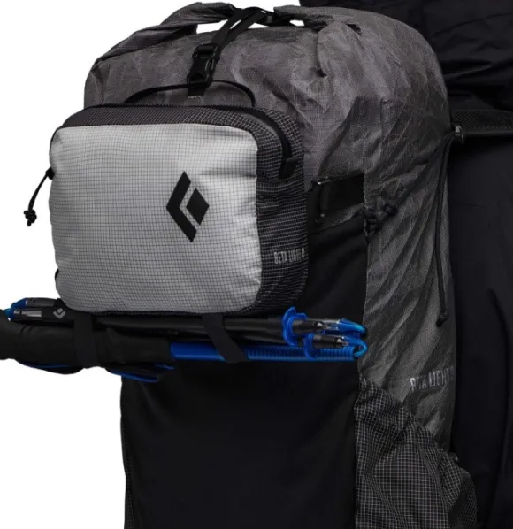 Black Diamond Beta Light Pack Sattelite Bag Black-Alloy