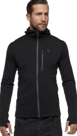 Black Diamond Coefficient Hoody välikerros, Black