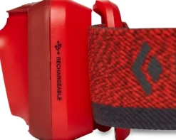 Black Diamond Cosmo 350-R Headlamp vedenkestävä otsalamppu, punainen