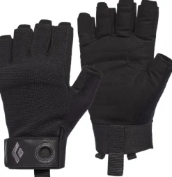 Black Diamond Crag Half-Finger Gloves kynsikkäät, musta