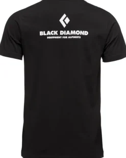 Black Diamond Equipmnt For Alpinist Tee t-paita, musta SS22