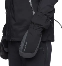 Black Diamond Glissade Mitts kintaat, Black