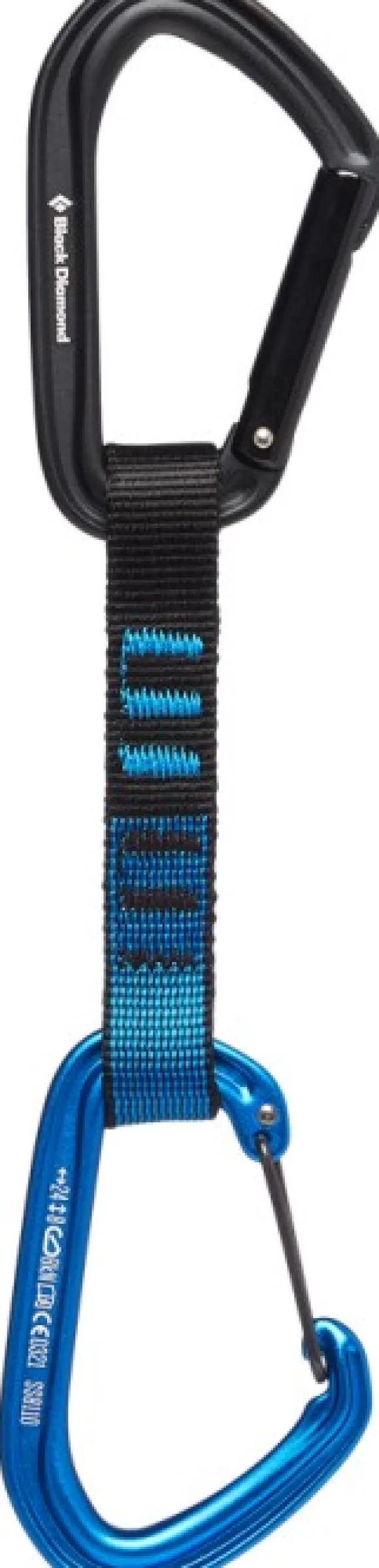 Black Diamond Hotforge Hybrid Quickdraw -kiinnike, 16 cm, sininen