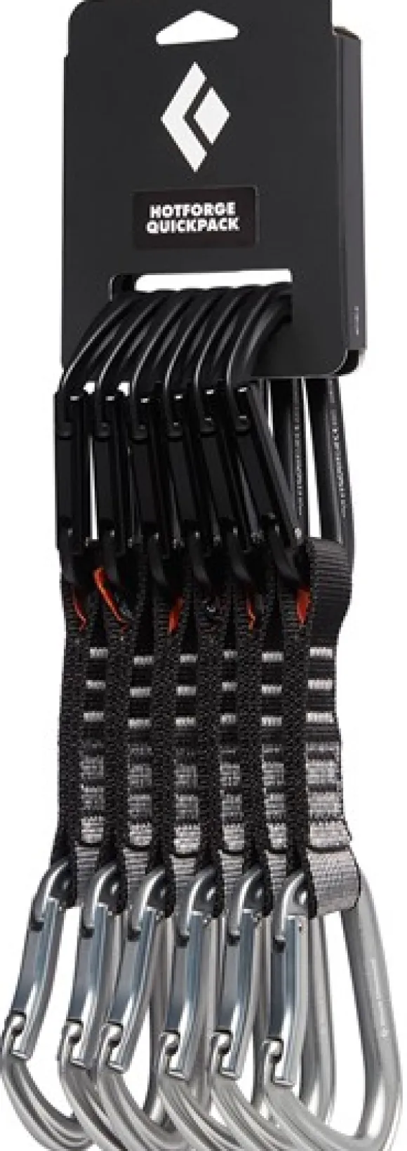 Black Diamond Hotforge Quickpack 12 cm x 6 jatkopaketti, vaalean harmaa