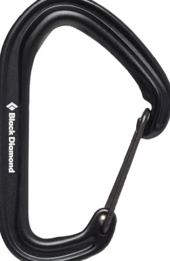 Black Diamond Hotwire -karabiinihaka, musta