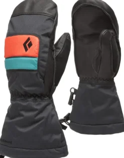 Black Diamond Kids Spark Mitts lasten kintaat, Caspian/Rust