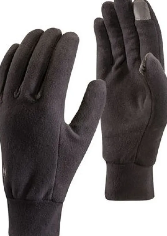 Black Diamond Lightweight Fleece käsineet, musta