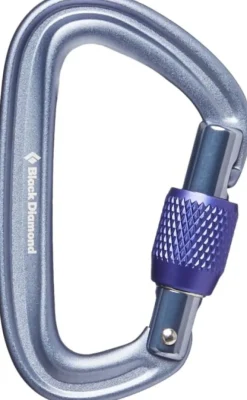 Black Diamond Liteforge Screwgate karabiinihaka, harmaa