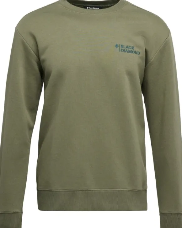 Black Diamond M Mini Stacked Crewneck Tundra