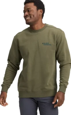 Black Diamond M Mini Stacked Crewneck Tundra