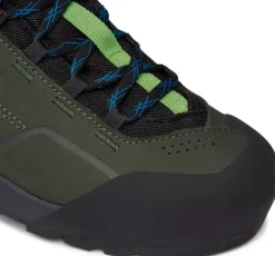 Black Diamond Mission Leather Low WP Approach Shoes kengät, vihreä