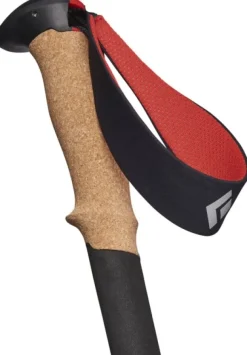 Black Diamond Pursuit Trekking Poles vaellussauvat, tummanharmaa/punainen