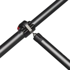 Black Diamond Pursuit Trekking Poles vaellussauvat, tummanharmaa/punainen