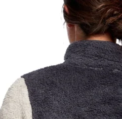 Black Diamond Roadie Quarter Zip naisten fleecepusero, beige/harmaa