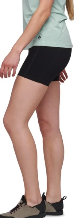 Black Diamond Sessions Shorts 5 In naisten ulkoilushortsit, musta