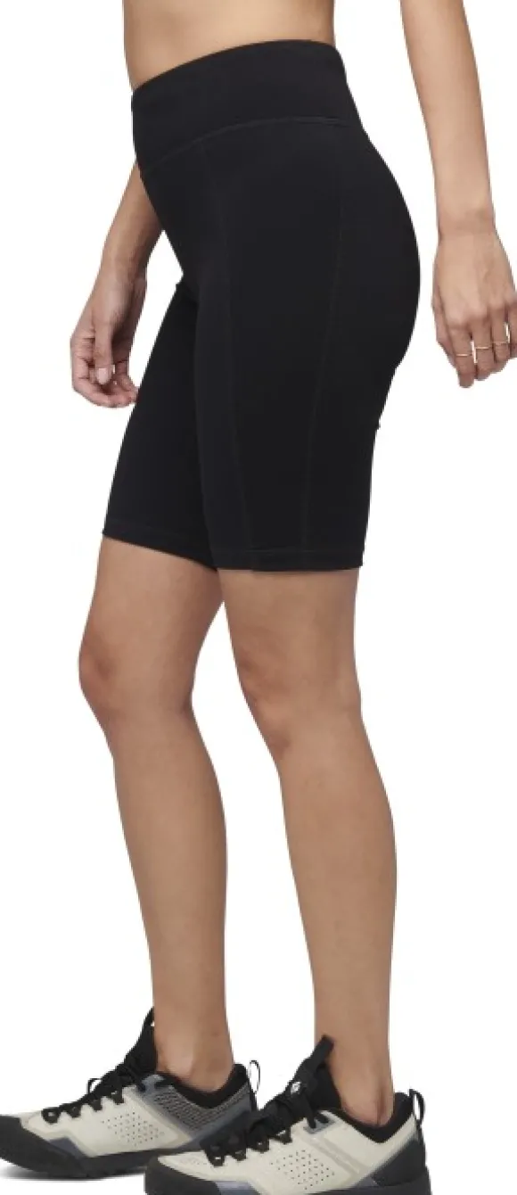 Black Diamond Sessions Shorts 9" naisten shortsit, musta