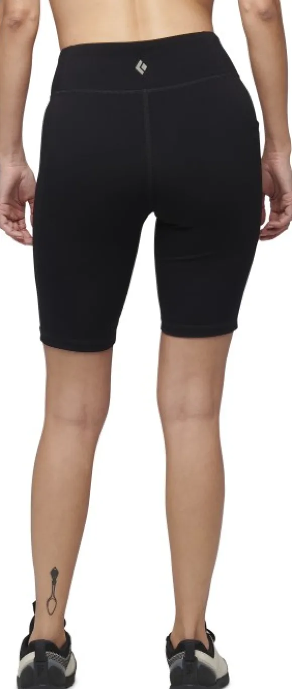 Black Diamond Sessions Shorts 9" naisten shortsit, musta