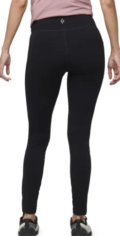 Black Diamond Sessions Tights naisten ulkoilutrikoot, musta