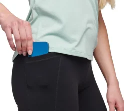 Black Diamond Sessions Tights naisten ulkoilutrikoot, musta