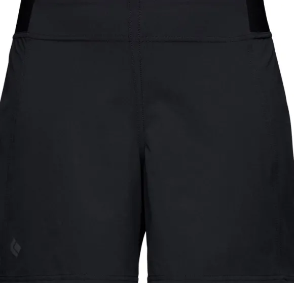 Black Diamond Sierra naisten shortsit, musta