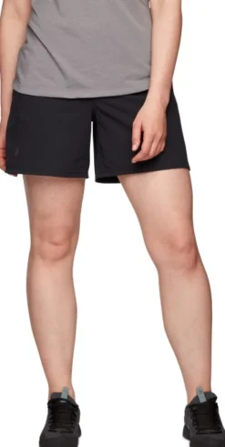 Black Diamond Sierra naisten shortsit, musta