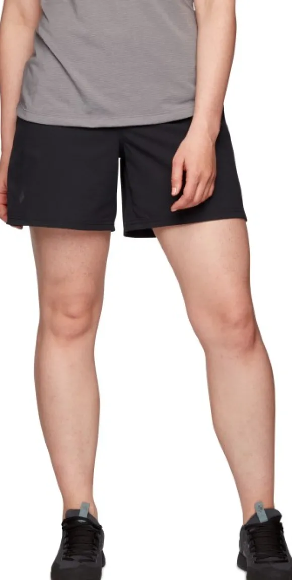 Black Diamond Sierra naisten shortsit, musta