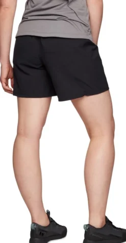 Black Diamond Sierra naisten shortsit, musta