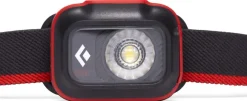 Black Diamond Sprint 225 otsalamppu, musta/punainen