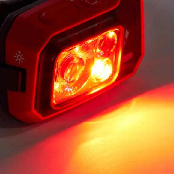 Black Diamond Storm 450 Headlamp vedenkestävä otsalamppu, punainen/musta