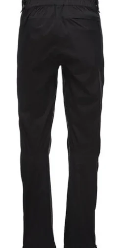 Black Diamond Stormline Stretch Full Zip sadehousut, musta