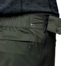 Black Diamond Stormline Stretch Full Zip sadehousut, musta