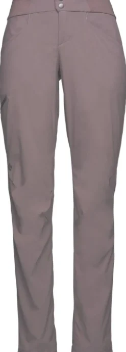 Black Diamond Technician Alpine Pants naisten kiipeilyhousut, harmaavaaleanpunainen