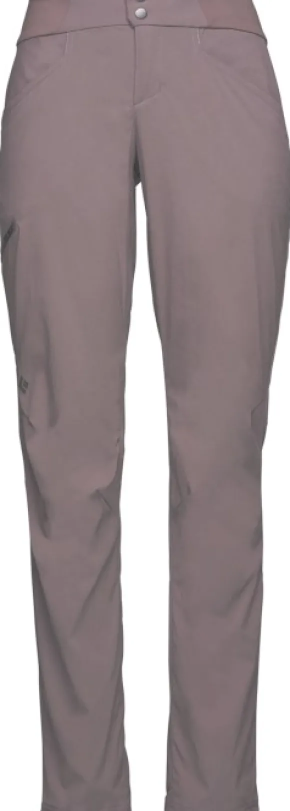 Black Diamond Technician Alpine Pants naisten kiipeilyhousut, harmaavaaleanpunainen