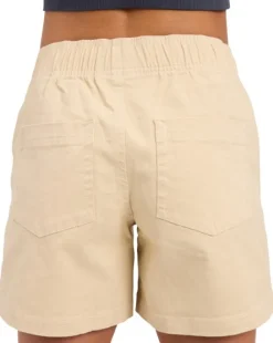 Black Diamond W Dirtbag Twill Shorts White Oak