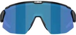 Bliz Breeze Matt Black + Brown w Blue Multi + Spare lens Orange urheilulasit
