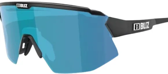 Bliz Breeze Matt Black + Brown w Blue Multi + Spare lens Orange urheilulasit