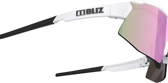 Bliz Breeze Small Matt White + Brown w Rose Multi + Spare lens Clear urheilulasit