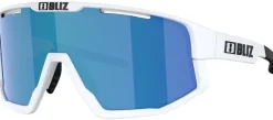 Bliz Fusion Matt White with Photocromic Brown/Blue Multi Lens