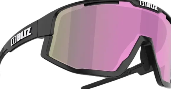 Bliz Fusion Small Matt Black + Violet w Blue Multi urheilulasit