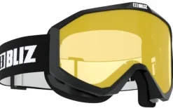 Bliz Liner Black-White Logo with Yellow laskettelulasit