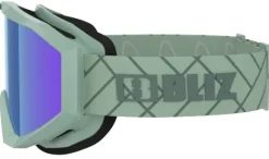 Bliz Liner laskettelulasit, Matt Green/Dark Green Logo/Brown Blue