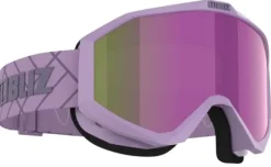 Bliz Liner laskettelulasit, Matt Purple/Dark Purple Logo/Brown Purple