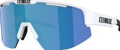 Bliz Matrix Matt White Nano Optics Photochromic Brown w Blue Multi