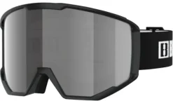 Bliz Spark laskettelulasit, Black/Orange & Silver Mirror